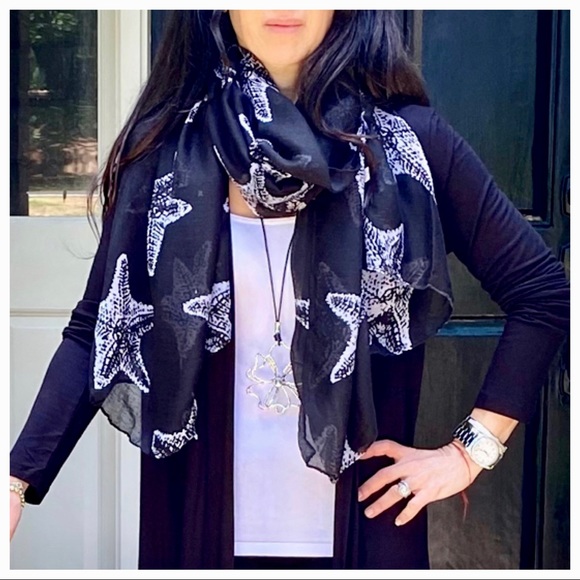 STAR SHAWL/SCARF - Picture 2 of 6